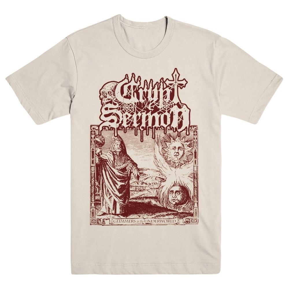 

CRYPT SERMON Glimmers Beige All Size T Shirt For Men Unisex T-Shirt XL
