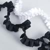 2.5cm Wide Encrypted Ruffled Polyester Lace Tape for Crafts & DIY Dolls