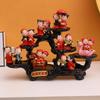 Handmade Chinese Style Resin Crafts: Wedding Gifts & Retro Desktop Decorations for Best Friends