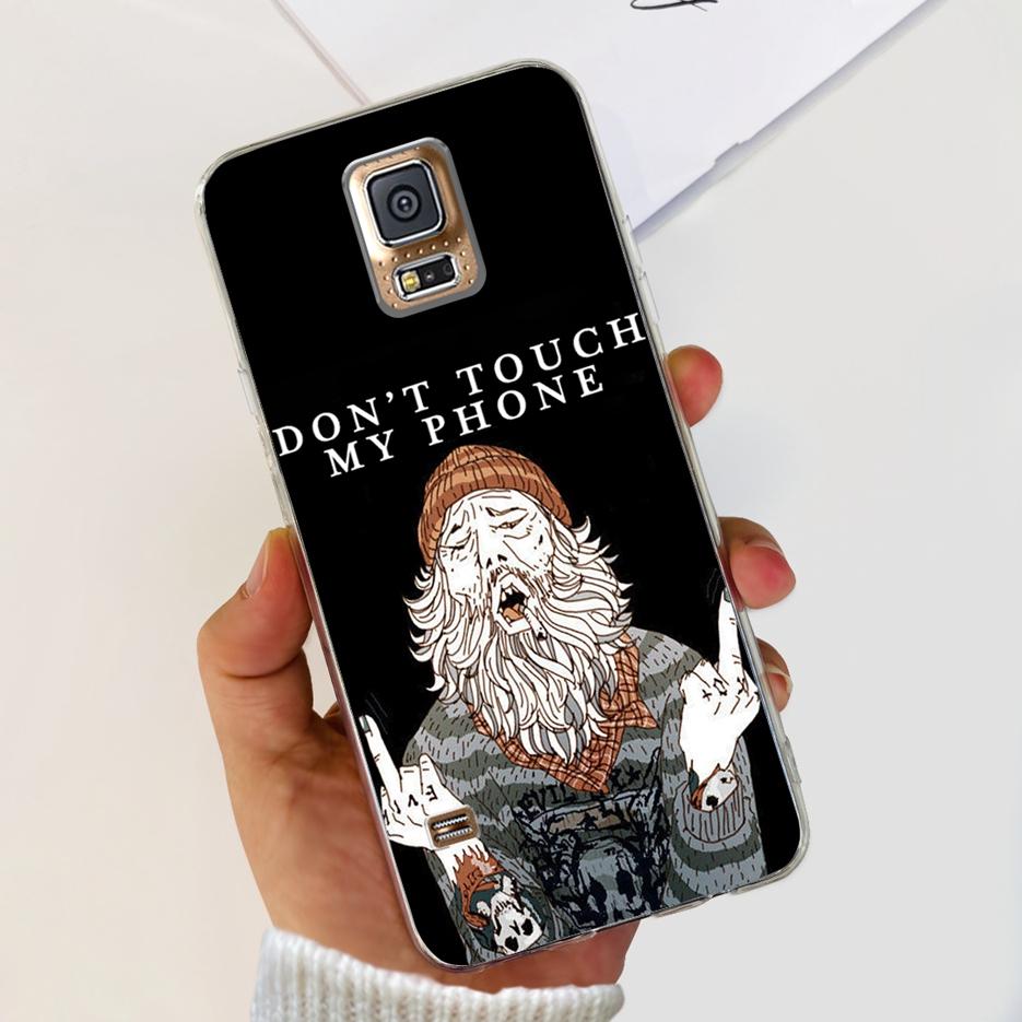 For Samsung Galaxy S5 Case G900F G900I G900M G900A G900T Cute Painted Cover Soft TPU Phone Case For Samsung S5 S 5 GalaxyS5 Bags