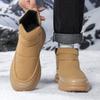 Winterstiefel für Herren Mit Samt Herren-Sneaker Weich und Bequem Sport- und Freizeitkleidung Verschleißfest Rutschfest Neue Knöchelhohe Stiefel