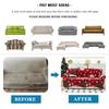 Christmas Sofa Cover Stretch Slip Covers Plastic Furniture Protector Spandex Couch Cover For Party El Banquet Washable