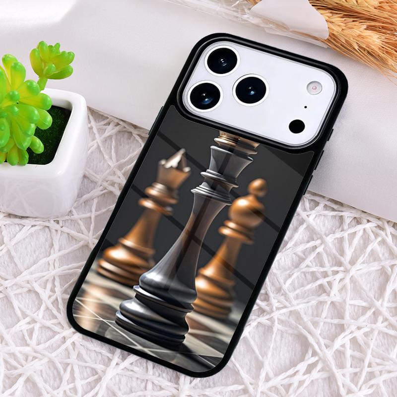 Chess Phone Case for iPhone 17 Air 16 15 11 12 14 13 Pro Max Shockproof Cover