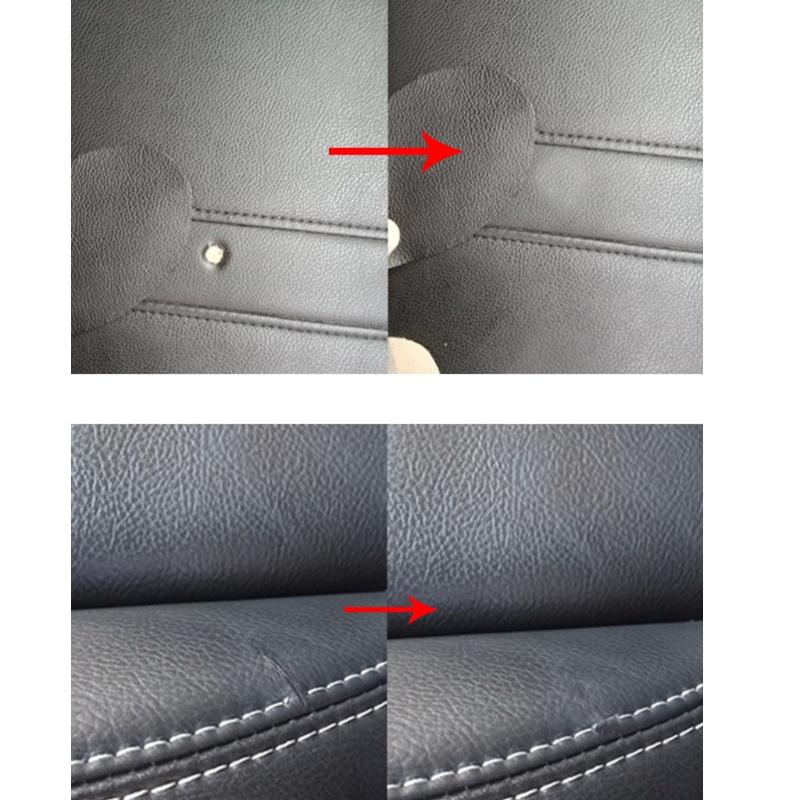 Haushalts-Leder-Reparatur-Sets, 55 g, Harz-Reparatur-Flüssigkeitscreme, Autositz-Sofa-Lederprodukt-Kratzer-Restaurierung