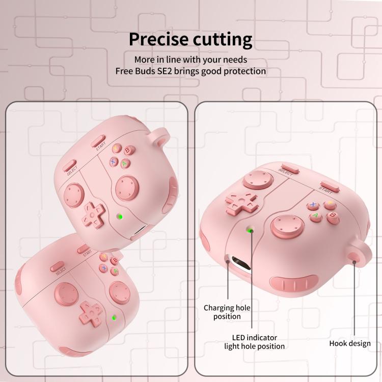 Retro Game Console Style Silicone Earbuds Case
