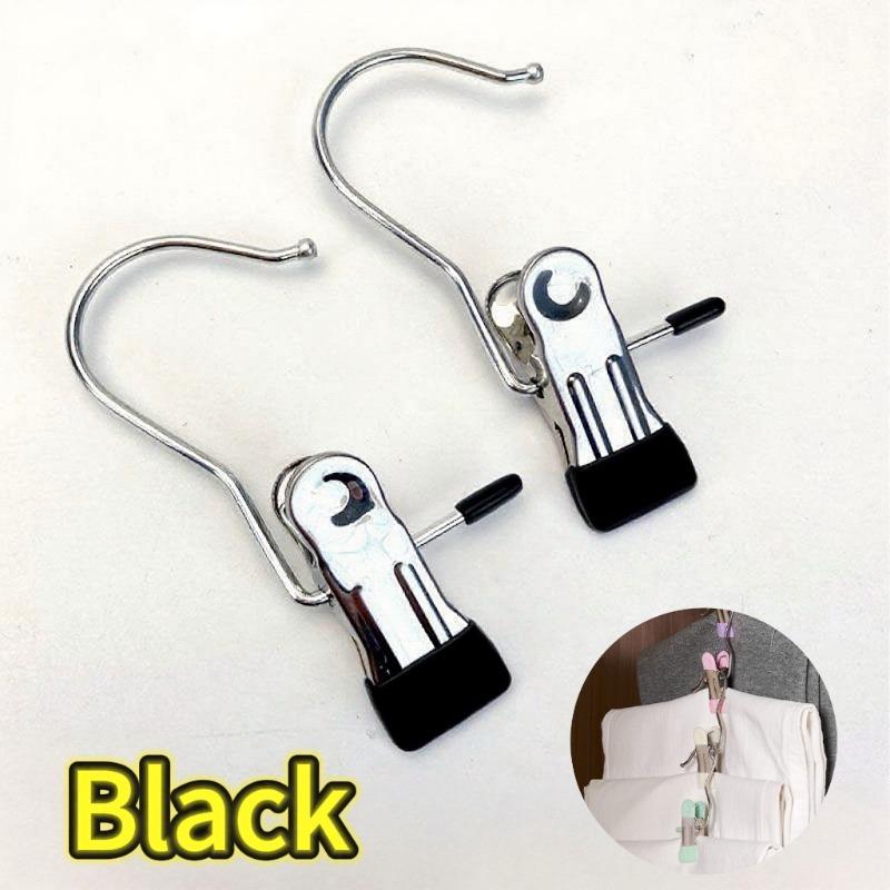 5-50Pcs Stainless Steel Clothespins Laundry Clothes Pegs Hook Portable Hanging Clothes Clip Wardrobe Clothes Organizer Hanger 5pcs 2440₽