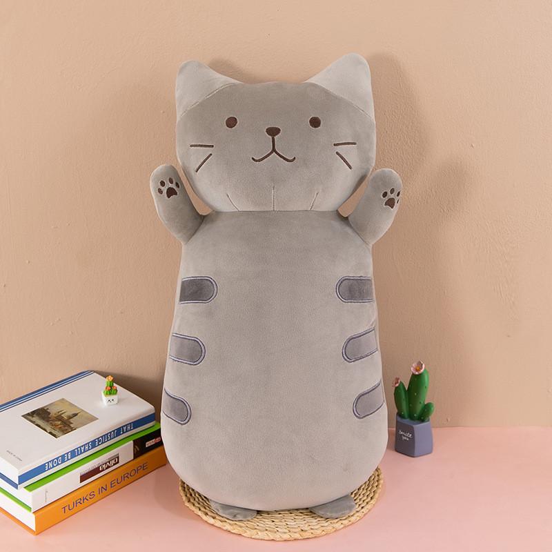 Plush Cat Plush Toy Pillow With Soft Pp Cotton For Comfort And Sleep