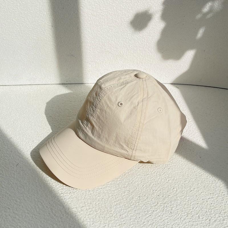 

Original Design Breathable Sun Protection Baseball Cap With Extended Visor For Women And Men Beige