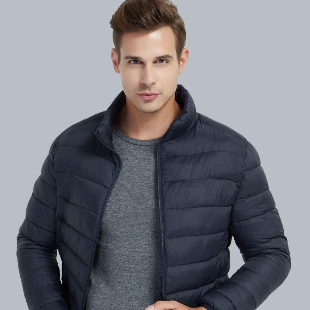 thin padded jacket mens