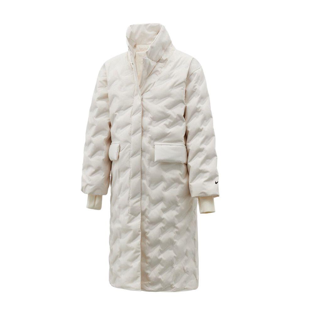 Nike Down Jackets Women s White Stand Collar Moderate IB2011-133 L