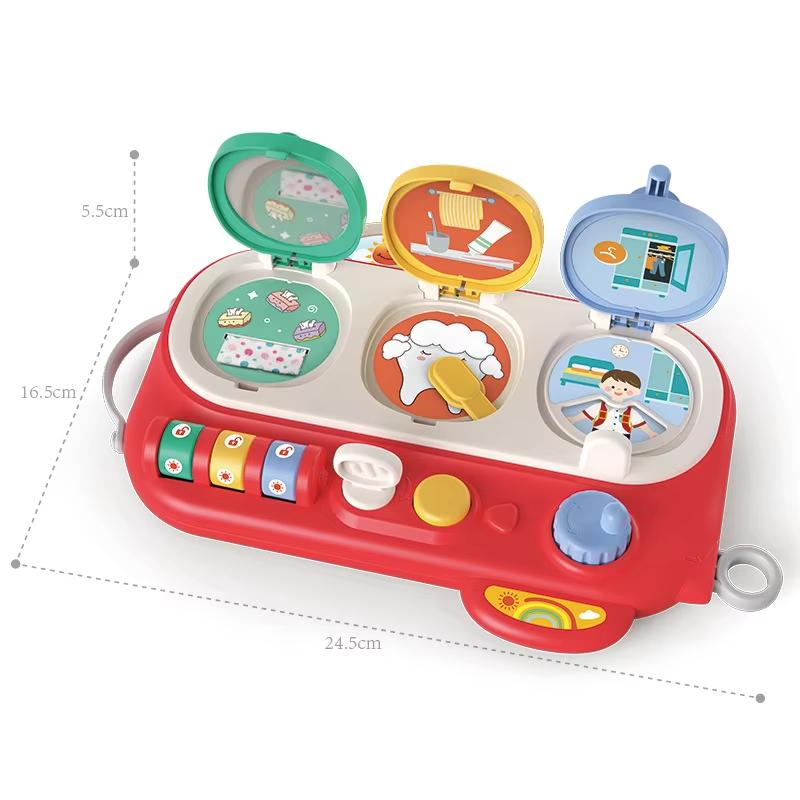 Baby Pop Up Animals Toy Montessori Developmental Educational Toy for Boys Girls 6-12 Month Interactive Sensory Toys for Toddlers