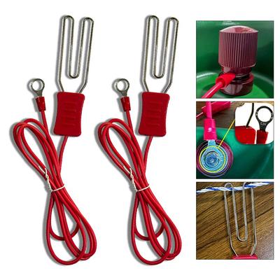 1m Wire Length Electric Fence Connectors Anti-corrosion Hook