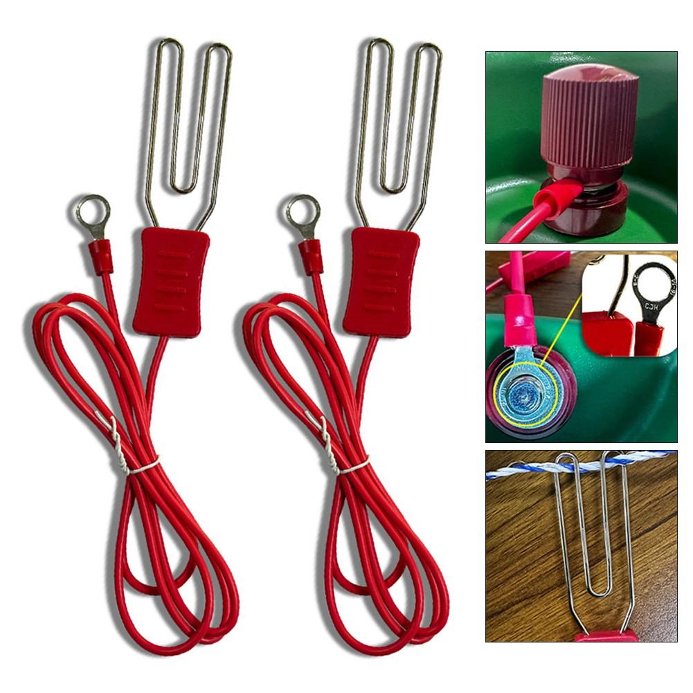 1m Wire Length Electric Fence Connectors Anti-corrosion Hook