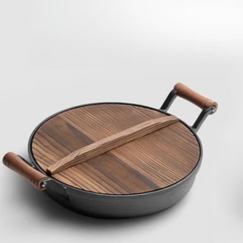 Zhi Shi Non-Stick Cast Iron Frying Pan