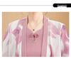 Stylish Knitted Two-Piece Set for Middle-Aged Women - Perfect for Spring/Summer or Mother’s Day