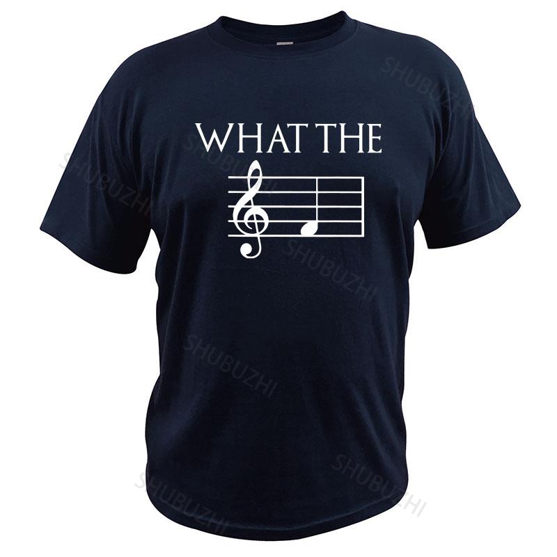 

What The F Musical Note T Shirt EU Size Cotton Simple Logo Basic Short Sleeve Soft Tee Tops 4XL