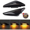 Smoked Lens Full LED Front Fender Side Marker Light Turn Signal Lamp Assembly For BMW X3 F25 X5 E70 X6 E71 E72