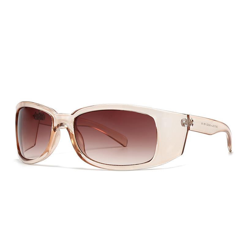 Premium High Quality High End Designer Style Retro Edgy Punk Trendy Travel Friendly Oversized Female For Both Male Sun Glasses
