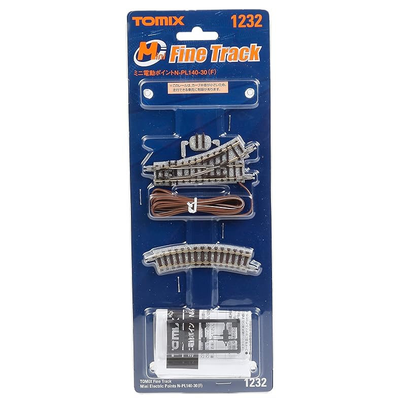

TOMIX N gauge mini electric point N-PL140-30 F 1232 model train supplies