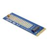Adaptador Vertical Cablecc NGFF NVMe AHCI SSD Express 4X para Placa-Mã de SSD - PCI-E 3.0 &
