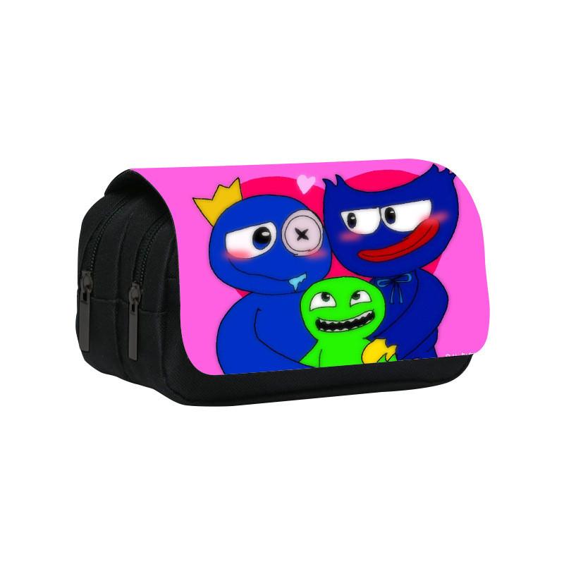 Garten Of Banban Double Layer Pencil Bag With Nylon Material For Students And School Supplies