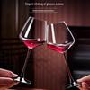 QINGPINGGUO Crystal Red Wine Glass & Decanter 8-Piece Set