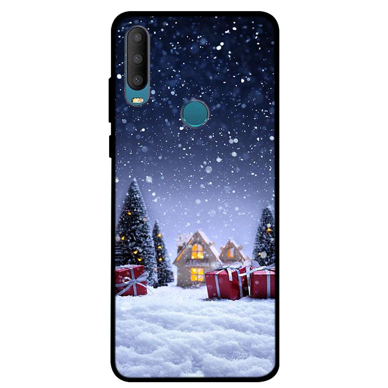 Christmas Painted Phone Case For Alcatel 1S 1se 1b 1a 2020 2021 2022 3x 2019 3X(2020) 1(2019) 1(2020) Soft Silicone TPU Cover