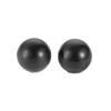 2pcs M4/M5/M6 Thread Bakelite Ball Knob Clamping Nuts Copper Core Handle Plastic Red/Black for Machinery Equipment Valve Machine