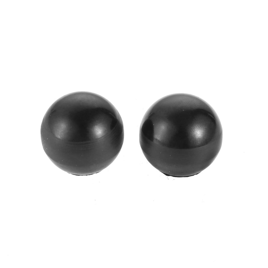 2pcs M4/M5/M6 Thread Bakelite Ball Knob Clamping Nuts Copper Core Handle Plastic Red/Black for Machinery Equipment Valve Machine