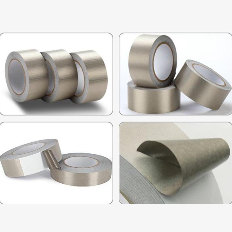 20/50M Conductive Tape Self-adhesive Faraday Tape EMF RFID Shielding Tape Anti-interference Anti-radiation Shielding Signal