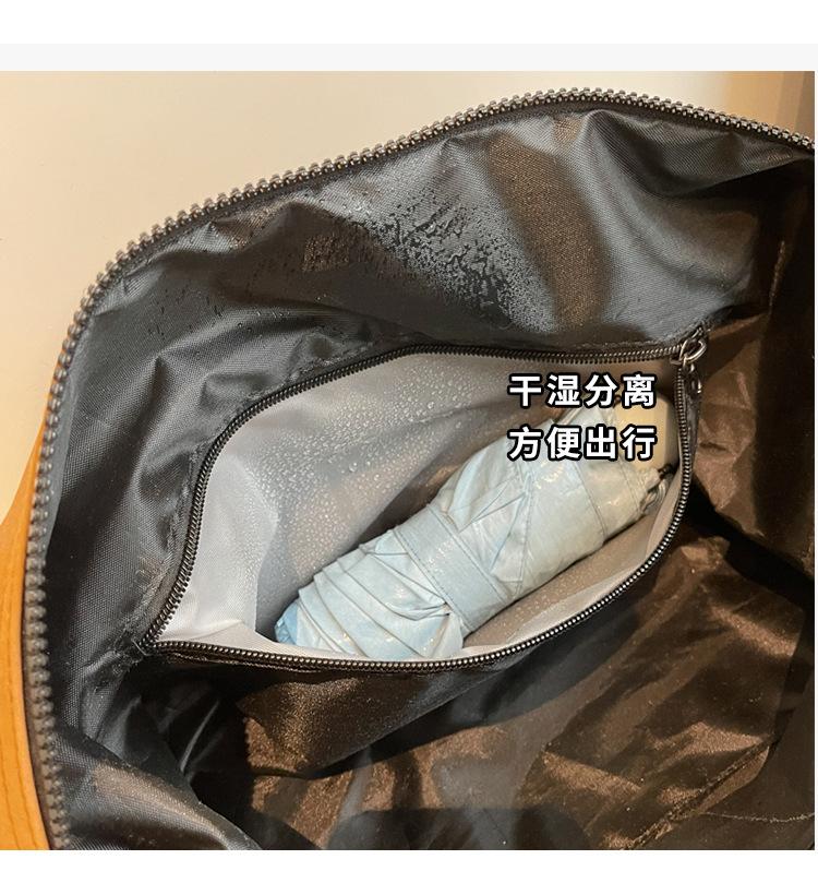 Casual Solid Travel Tote Bag 2025 High Quality Leather Shoulder Bags for Women Large Capacity Fashion Commuting Crossbody Bags