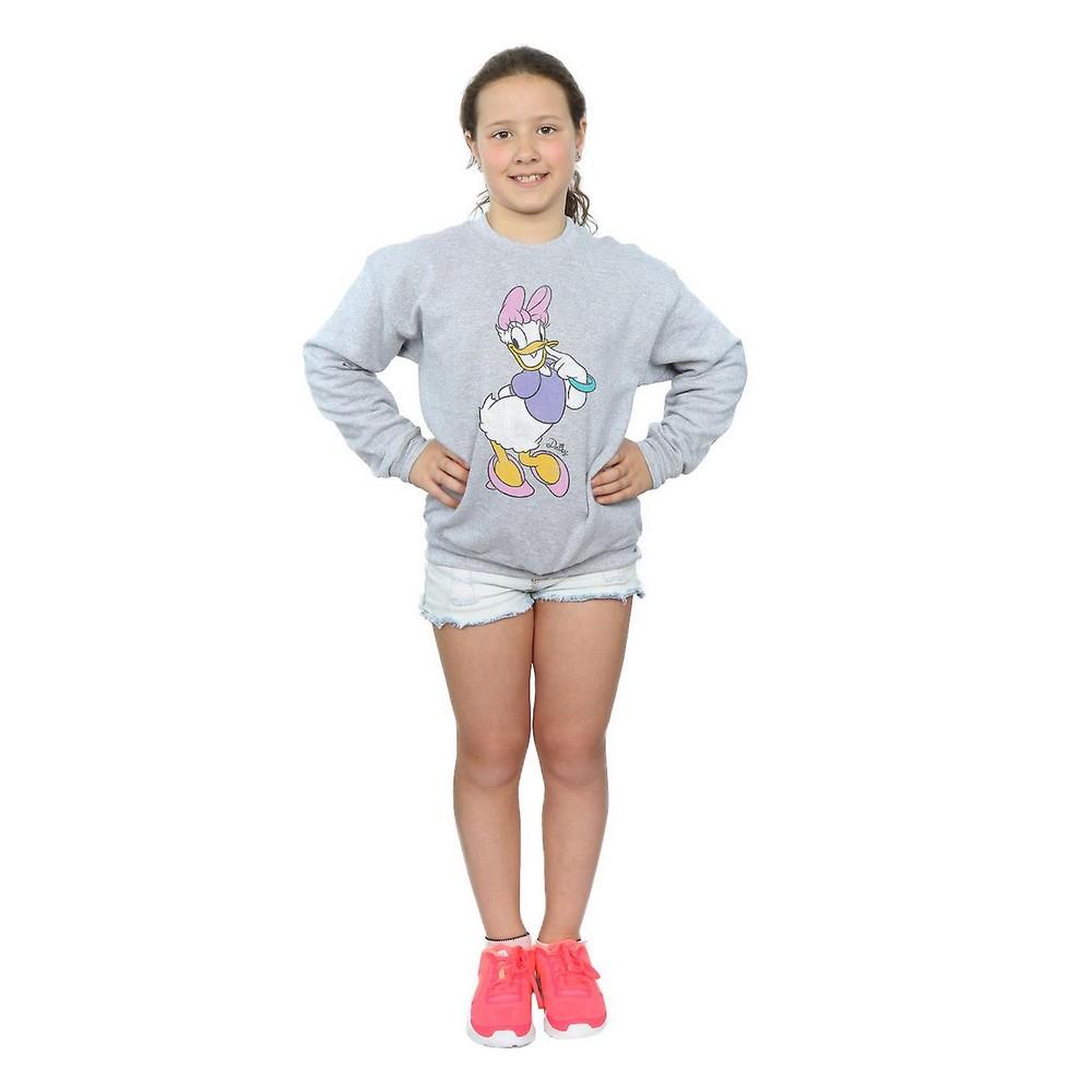 Disney Girls Classic Daisy Duck Sweatshirt