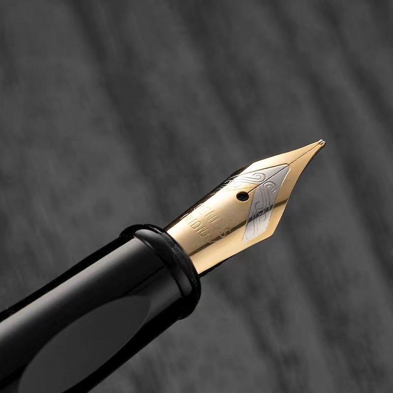 Luxury High-quality Metal Fountain Pen, Business Office Signature Pen, Suitable for Men's Use