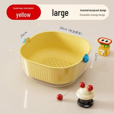 ZISIZ Double-Layer Dish Drying Rack