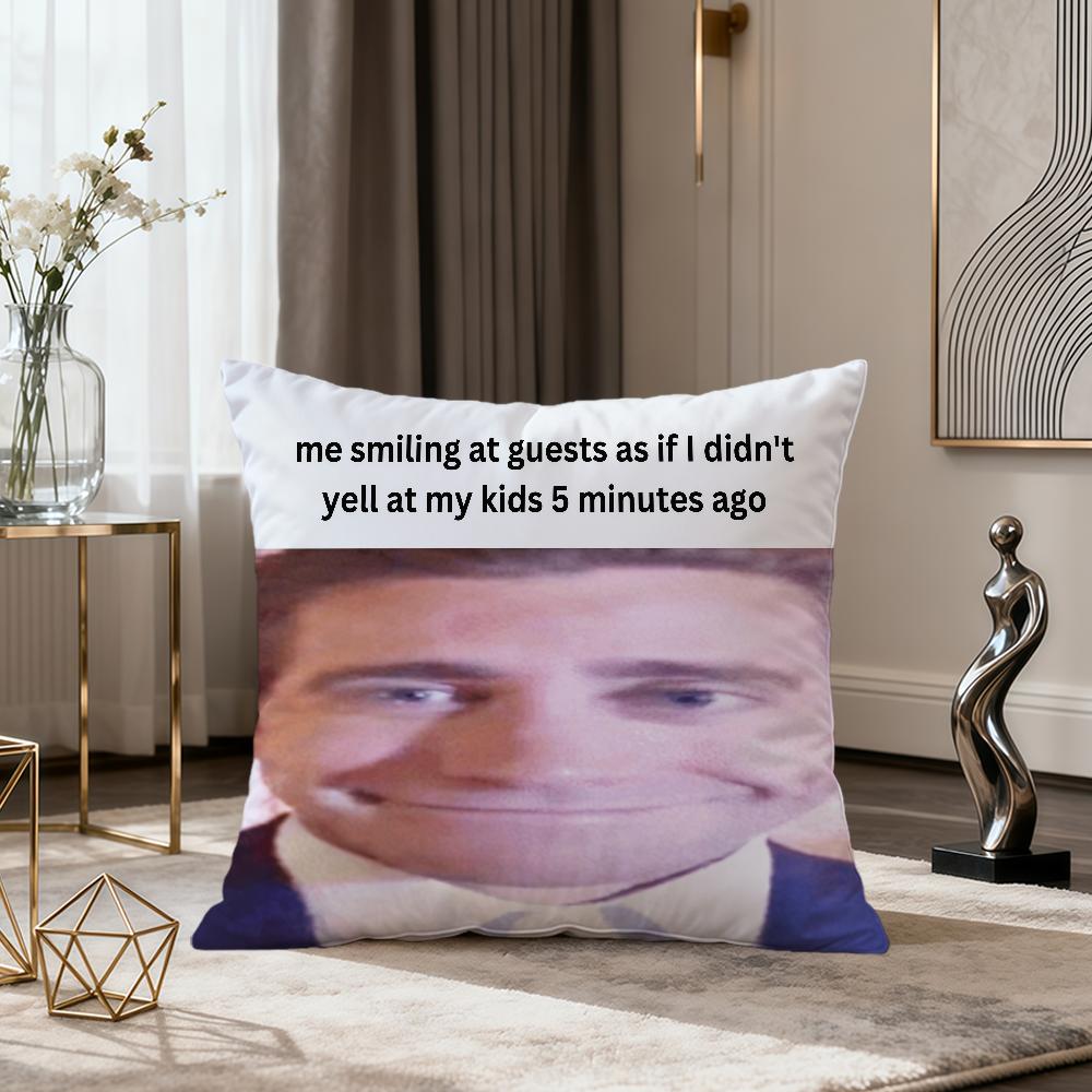 Meme Funny Fanart Jake G-Gyllenhaal Cushion Cover Soft Comfort Pillowcase Sofa Nap Living Room Party Home Pet Decor Pillowcover