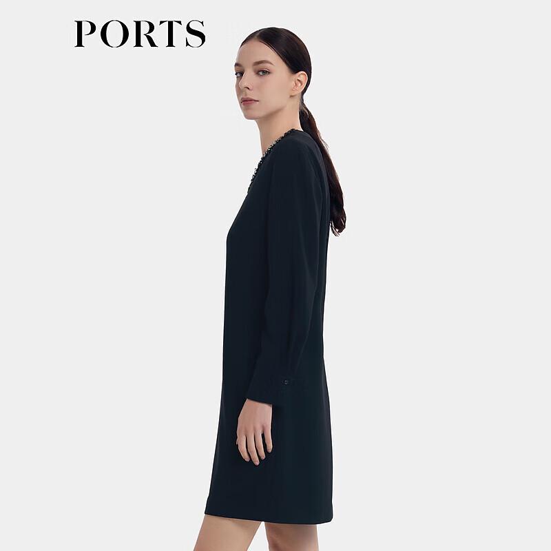 PORTS Women's Early Autumn V-Neck A-Line Dress