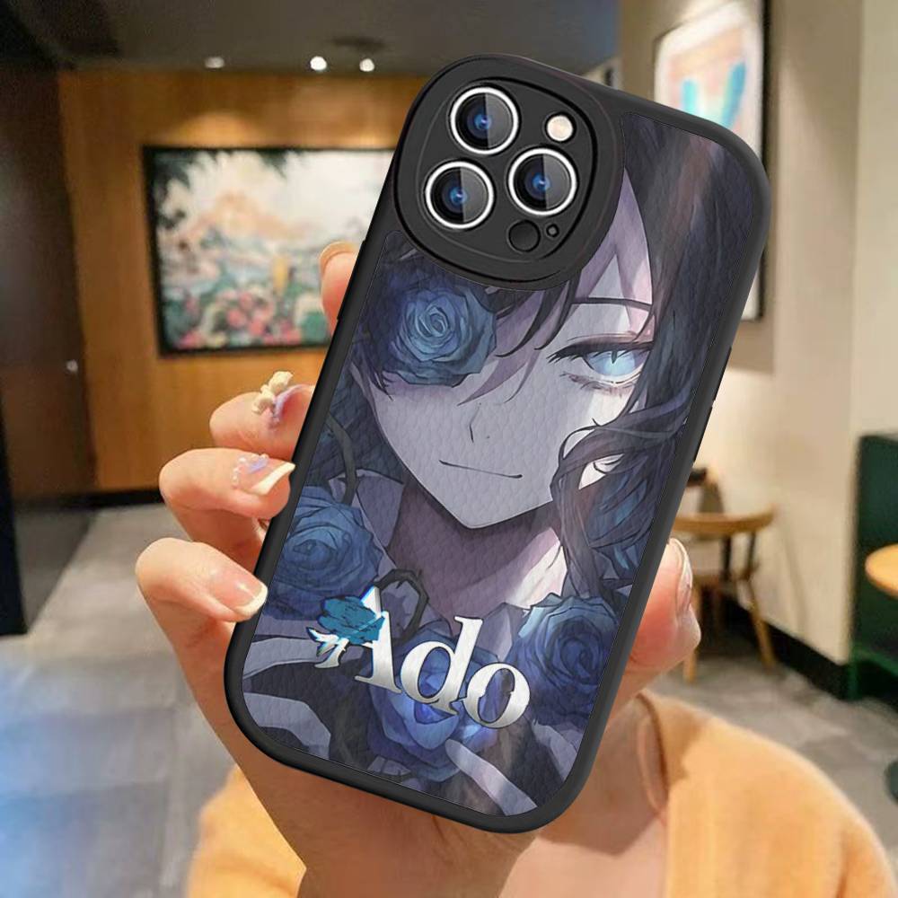 Ado Kyogen X Uta Anmie Phone Case For IPhone 16 15 14 13 12 11 Pro Max Plus Leather Cover