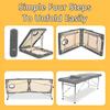 Height Adjustable Spa Bed Professional Beauty Salon Foldable Multi Functional Physiotherapy Bed Portable Massage Bed
