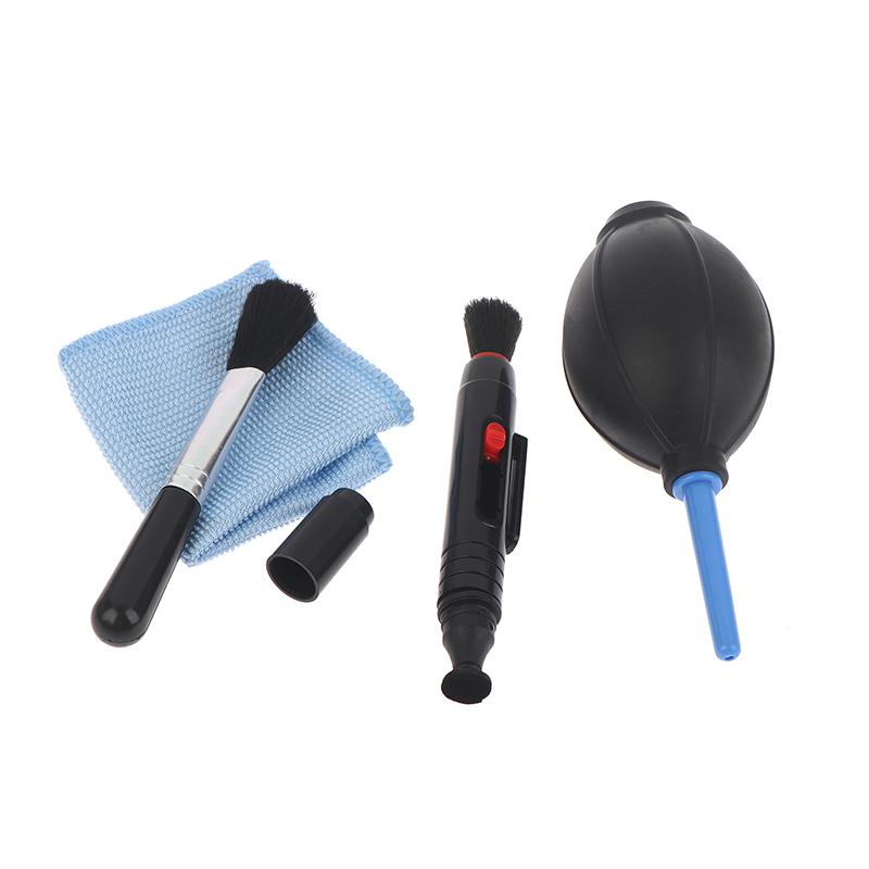 Lens Cleaning Pen With Soft Brush Double-Sided Carbon Head For Camera Lens Optical Lens Glasses Ps4 Ps5 Vr Headset Cleaning