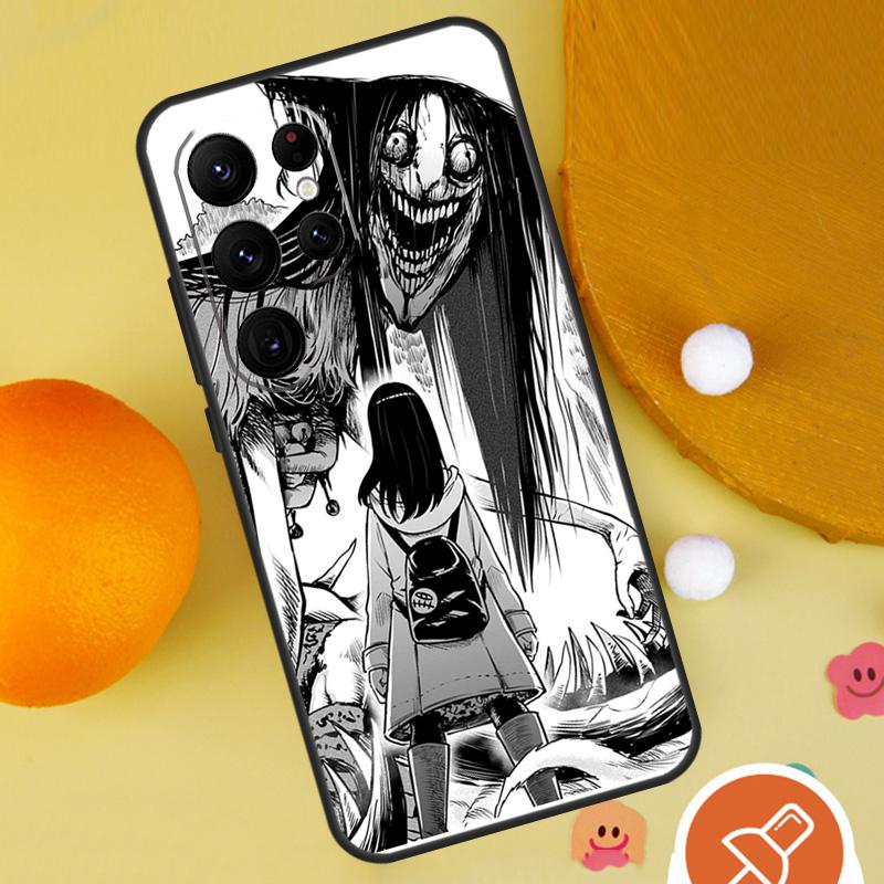 

Чехол для телефона в стиле хоррор-манги для Samsung Galaxy S25 Ultra S24 S22 S21 Ultra S9 S10 S20 Plus S23 FE Funda Cover Galaxy S10 Plus