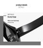 Collapsible High-End Fashion Sunglasses with UV Protection - European & American Style