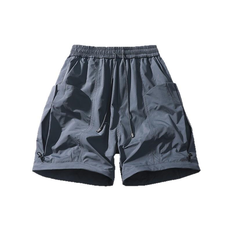 Summer Shorts Men's Versatile Loose Five-point Pants Functional Wind Outdoor Quick-drying Beach Pants