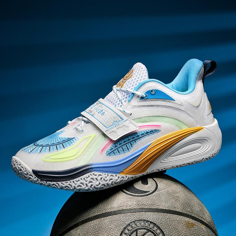 2024 Summer Boys' Leather Waterproof Sports Shoes Actual Combat Training Basketball Shoes in Stock for Spring and Autumn