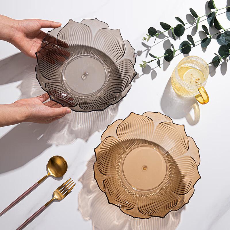 RuHan European Lotus Fruit & Snack Plate Set