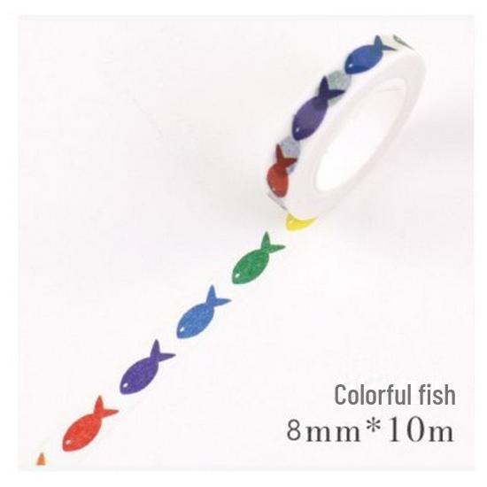 

Мини-лента «ваши»: Практичное украшение с узкими краями для блокнотов и коллажей.