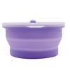 Silicone Sealed Round Lunch Box with Microwave-Safe Lid