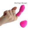 1Pc Unisex Silicone Mini Finger Massager Finger G-spot Stimulation Clitoris Massager Adult Sex Toys