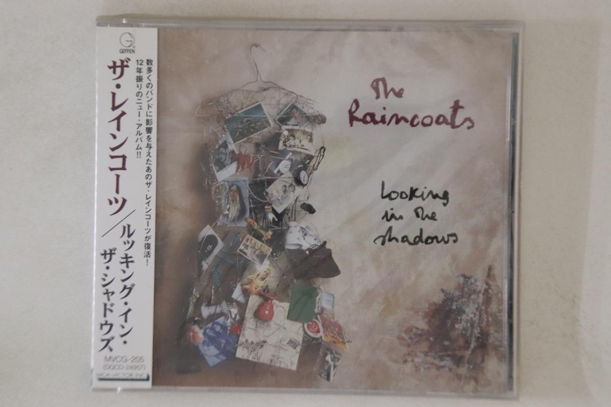 

CD RAINCOATS - Looking In The Shadows MVCG205PROMO GEFFEN 1996 Japan Obi Rock Used