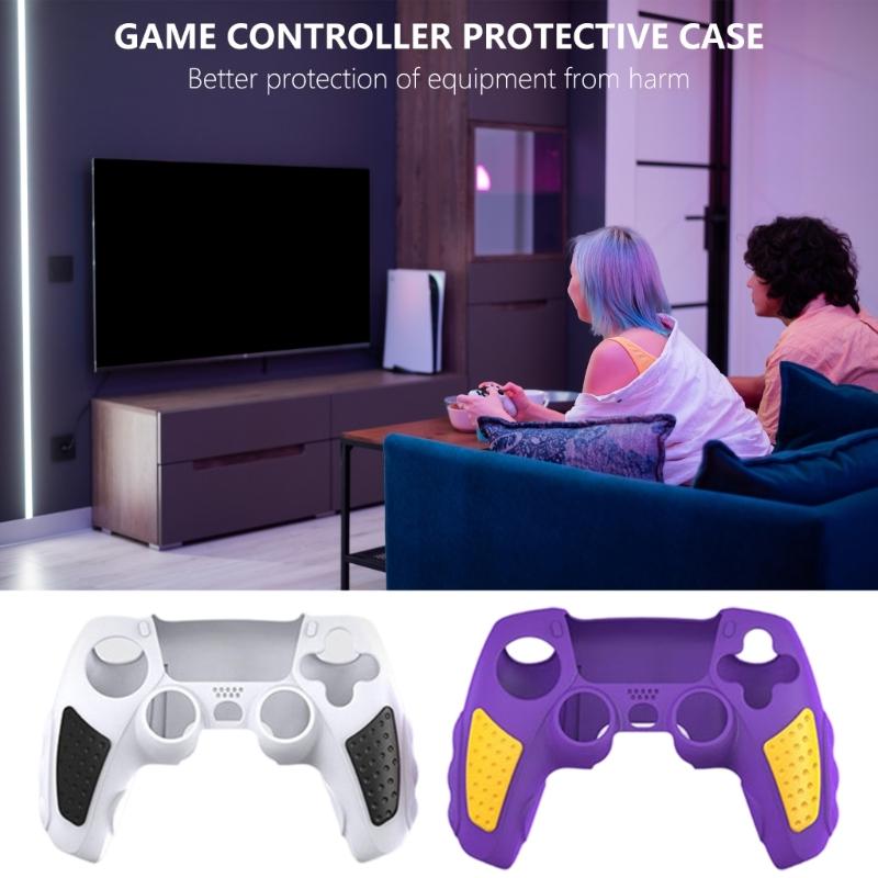 Silicone Protective Cover for Game Controller Antislip Protector Case Accessories Remote Player Antifingerprint Cover