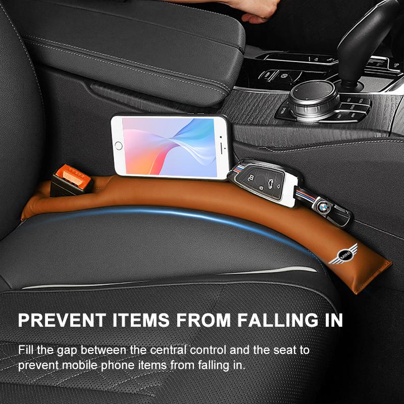 1/2Pc Car Seat Gap Filler Side Seam Plug Strip Leak-proof Filling Strip For BMW Mini Cooper F54 F55 F56 R56 R60 SONE Roadster Clubman Coupe